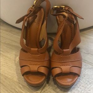 Chloe Cork Wedge Sandal